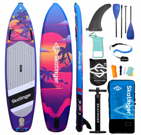 Skatinger Sunset Tabla SUP Allround – Equilibrio, Velocidad, Libertad