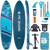 Skatinger Camouflage Blue Tabla SUP Allround – Potencia, Estabilidad, Control