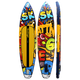 Skatinger Graffiti Yellow Tabla SUP Touring – Carácter, Contraste, Rendimiento