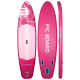 Tabla SUP de remo polivalente Skatinger Aurora Pink – Espaciosa, divertida y empoderadora