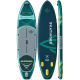 Tabla SUP de remo de travesía verde para pesca Skatinger – Resistente, estable y exploradora